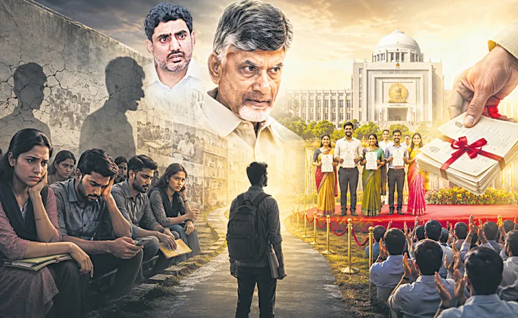 Chandrababu Govt Irregularities: Teacher Jobs To Nara Lokesh Team
