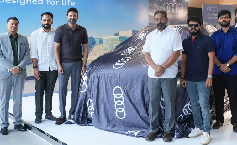 Actor Sumanth Unveil Audi New Q3 in Hyderabad
