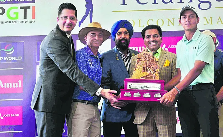 Vishesh Sharma wins Telangana Golconda Masters Golf Tournament
