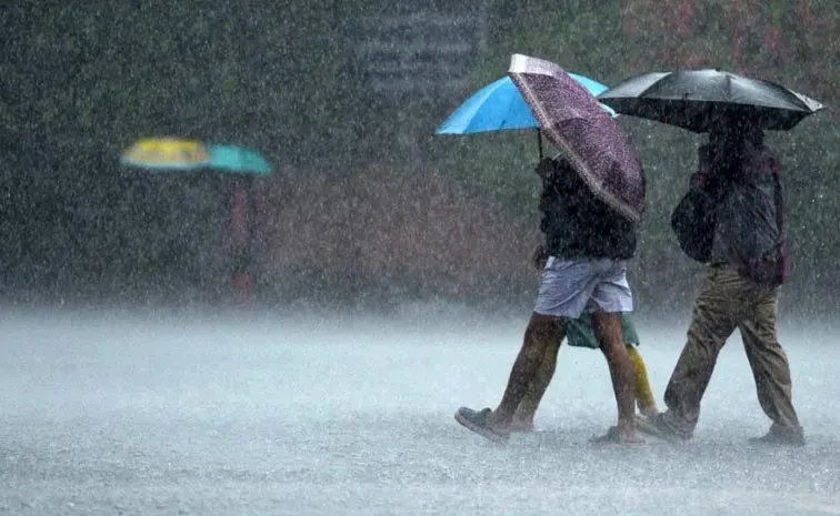 Heavy Rains: Orange Alert For Eluru Ntr And Krishna Districts