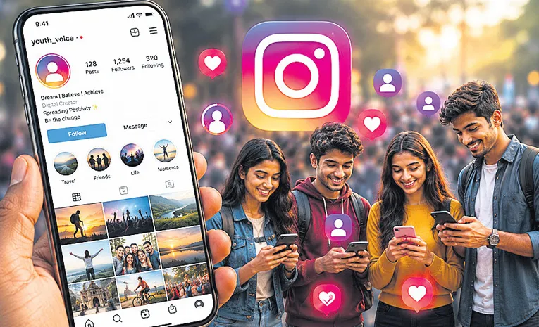 Mancherial Telangana Politics Instagram followers