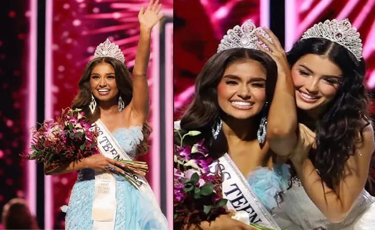 kiran reddy 1st Indian American to win the national Miss Teen USA crown