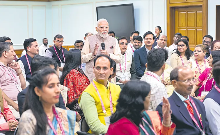 PM Narendra Modi Meeting with National Award-Winning Teachers