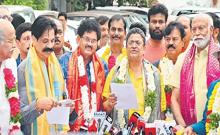 C. Kalyan Mana Panel swept the Telugu Film Producers Council elections