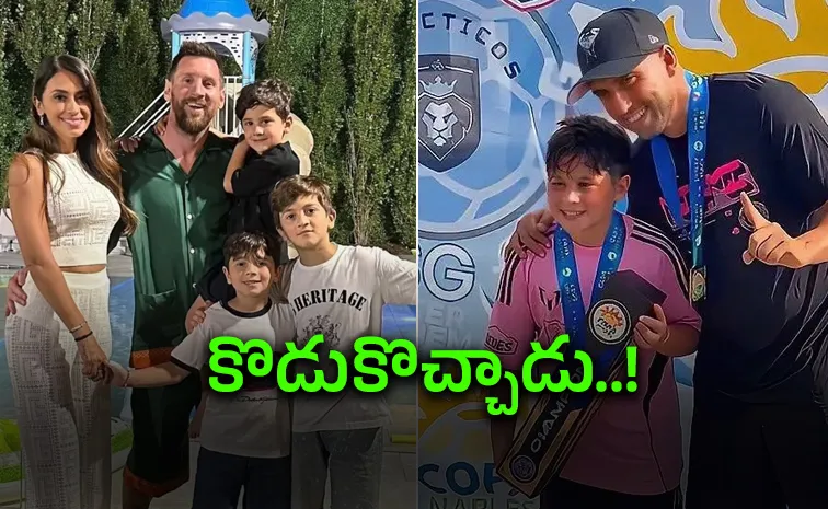 Lionel Messi Son Mateo Leads Inter Miami Academy To Naples Cup Title
