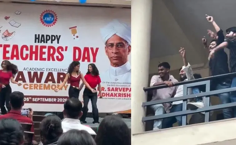 Students Dance to Ooh La La at Teachers Day Event Viral