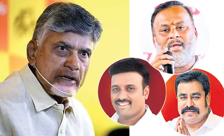 TDP Leaders Internal Fight In Annamayya