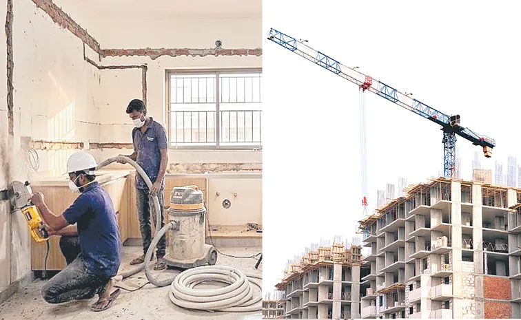 indian top corporate companies entry in real estate sector, sakshi special