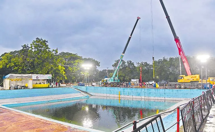 Hyderabad Ganesh Nimajjanam Massive Arrangements Across Three Municipal Corporations