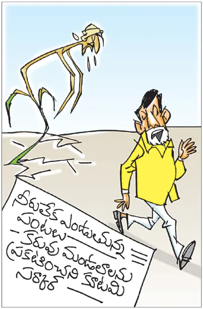 ఆ మాత్రం దానికే కరువు ప్రాంతంగా ప్రకటించ లేను!