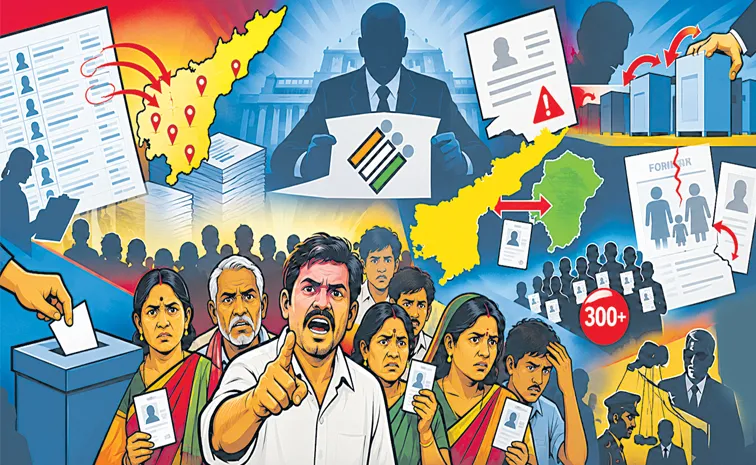 AP Voters are expressing anger over Election Commission SIR