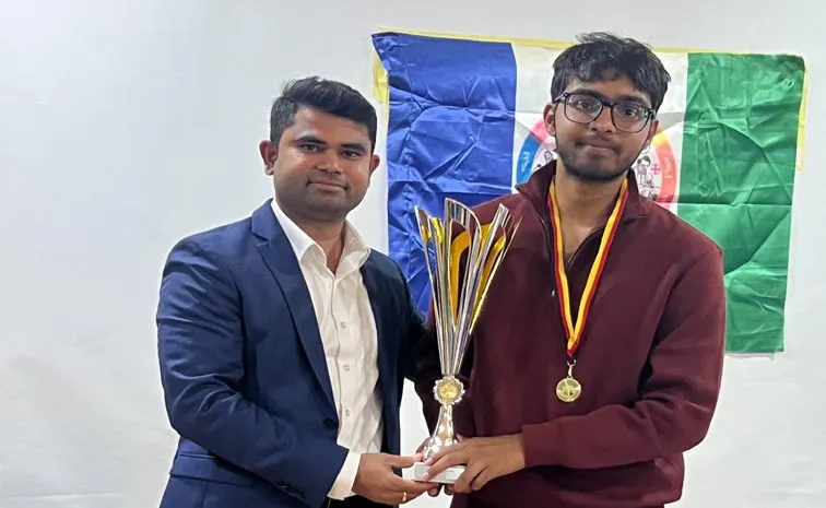 వైఎస్సార్ చెస్ టోర్న‌మెంట్‌లో విజేతగా శిబి శ్రీనివాస్ చెమిక‌ల‌