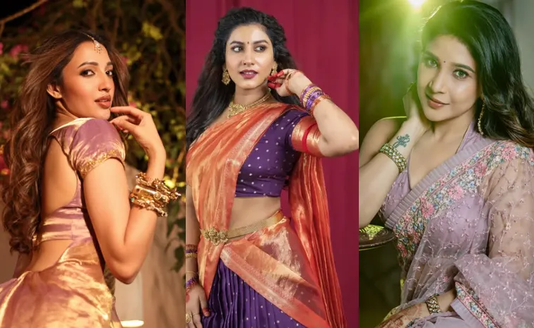 సెప్టెంబర్ జ్ఞాపకాల్లో సాక్షి అగర్వాల్.. హాఫ్ శారీలో విష్ణుప్రియ అందాలు..!