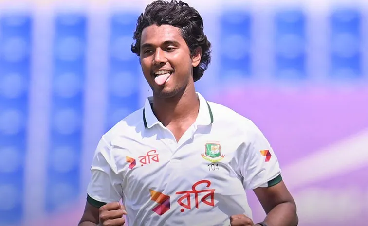 Hasan Mahmud History 1st Ever Bangladesh pacer hat trick in Tests