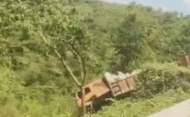 Bhakarapet Ghat Lorry Accident Tirupati Andhra Pradesh