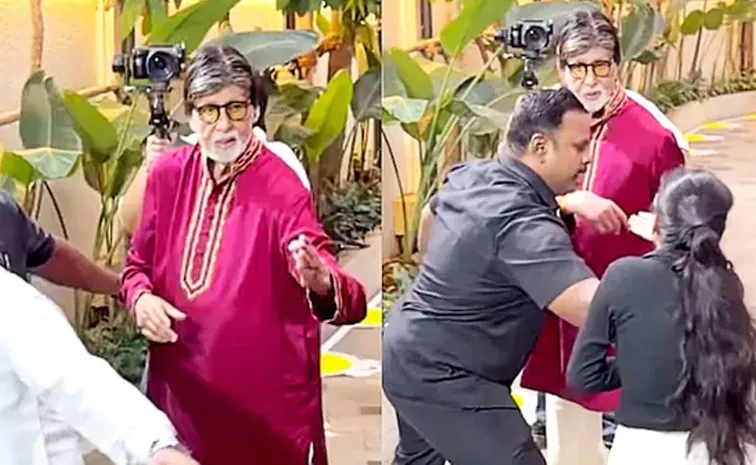 Amitabh Bachchan declined fans handshake on birthday