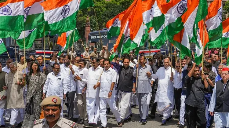 Delhi Congress March To Supreme Court Live Updates