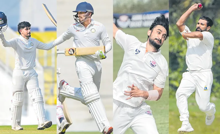 Nine centuries scored on the first day of Ranji Trophy