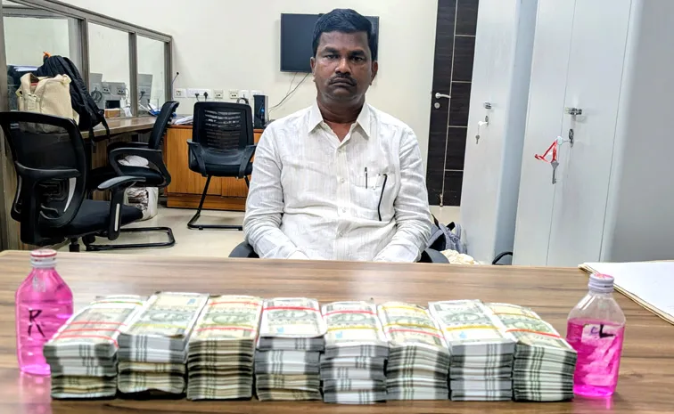 ACB Traps Abdullapurmet Tahsildar Mandal Surveyor