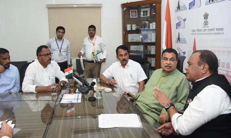 TG: పలు కీలక ప్రాజెక్టులకు ఆ‍మెదం తెలిపిన నితిన్ గడ్కరీ