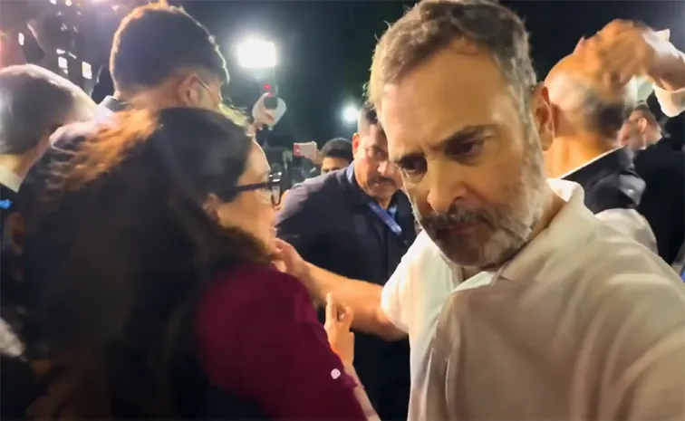 రాహుల్ గాంధీపై గర్భిణీ జర్నలిస్ట్ సంచలన ఆరోపణలు