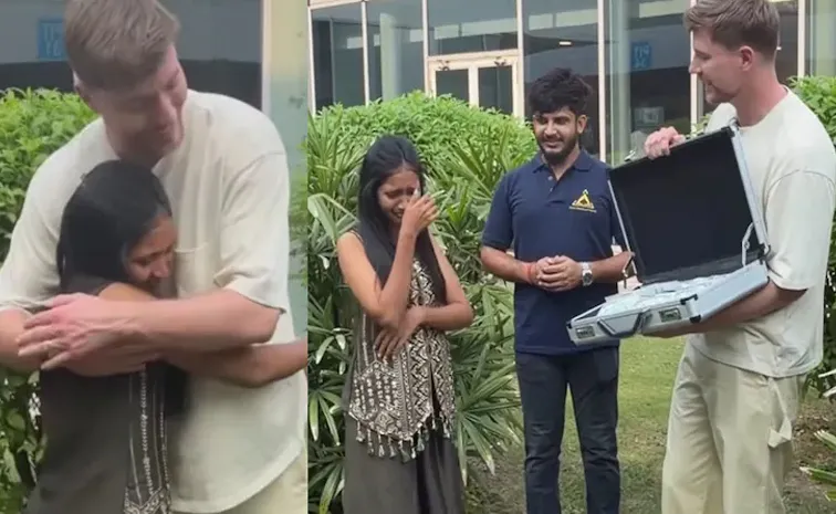 Gujarat woman meets MrBeast after 365 day challenge receives USD 10k