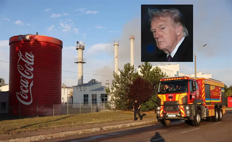 Coca Cola plant destroyed in Russian attacks on US companies
