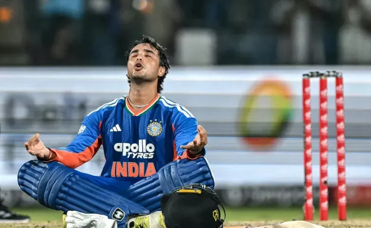 Abhishek Sharma scripts history, breaks Suryakumar Yadavs record for most T20I sixes in a calendar yea