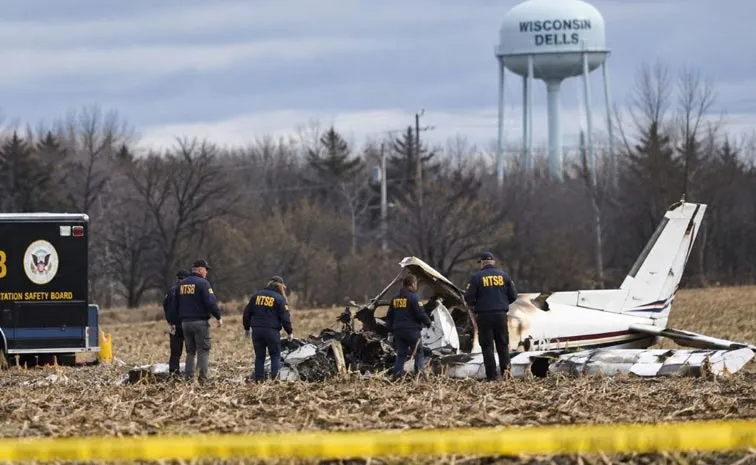 US Plane Crash Near Wisconsin Dells