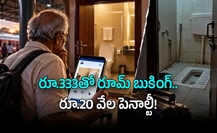 రూమ్‌లో వెస్టర్న్‌ టాయిలెట్‌.. ఐఆర్‌సీటీసీకి జరిమానా!