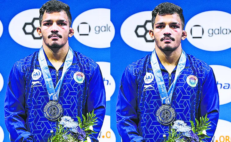 Vishvajit More Wins Indias First U23 Greco Roman Silver medal 