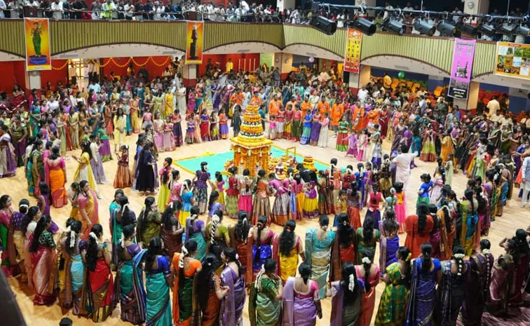 Abu Dhabi: Telangana Friends Association Bathukamma Celebrations