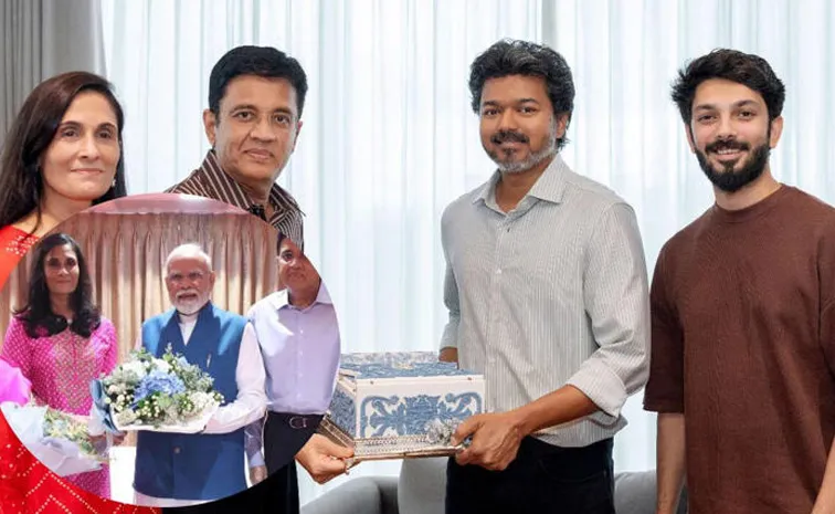 Anirudh Ravichander Invites CM Vijay To Wedding Reception With Kavya Maran PM Modi Invited Too