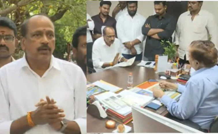 YSRCP leaders complain to EC