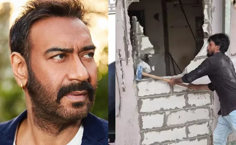 Actor Ajay Devgans Juhu Bungalow Over Illegal Construction Hammer Action