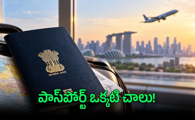 Indian Passport Ranking 2026 India 84th 55 Visa-Free Access Falls