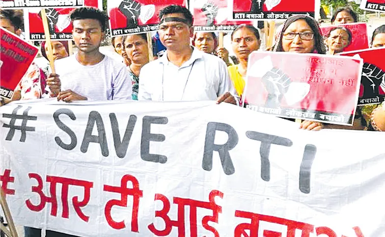 The Right to Information Act is gradually weakening across the country