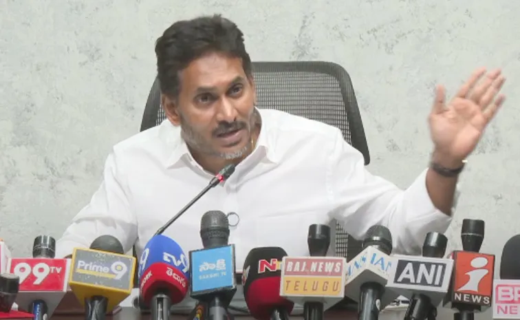 YS Jagan Comments On Chandrababu And Police