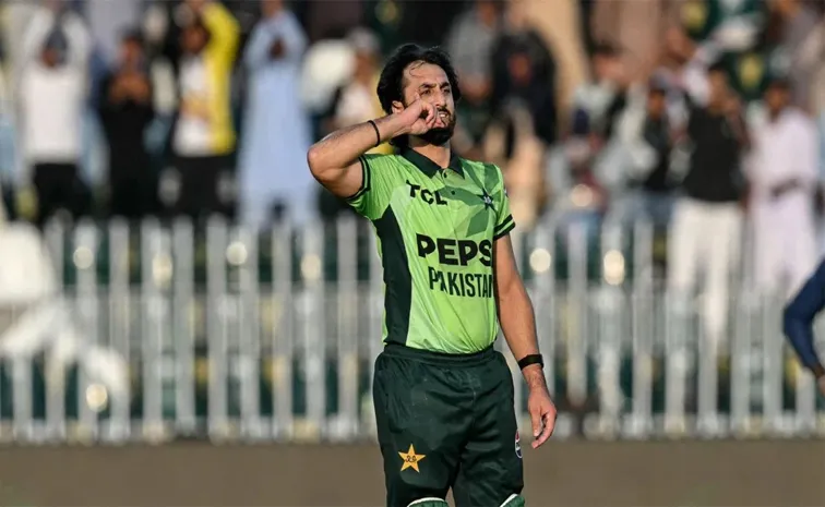 Salman Ali Agha Slams His Fastest Century In ODIs
