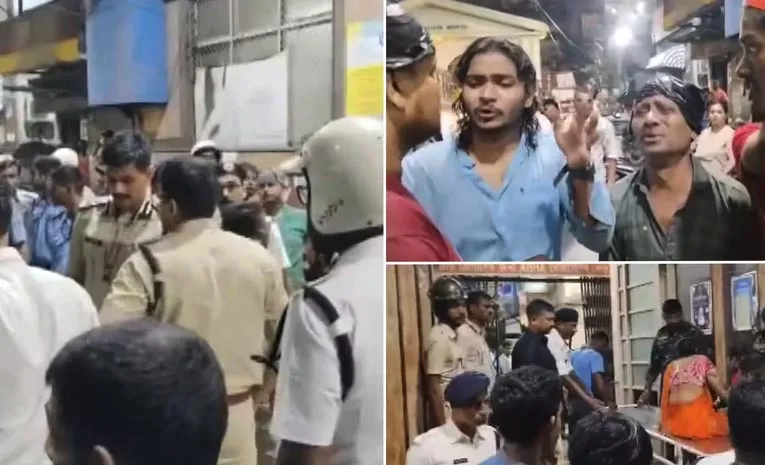Kolkata Bengal pandal collapse stampede injured death updates