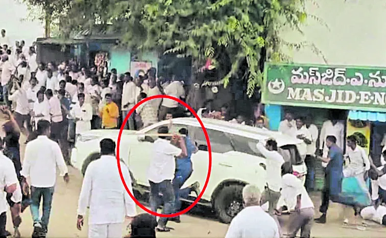 Assassination attempt case filed against MP Midhun Reddy