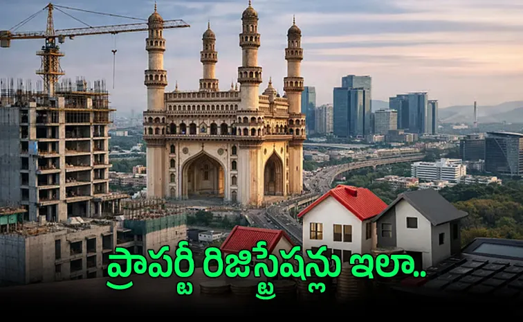 Hyderabad Real Estate property registrations fall September 2026