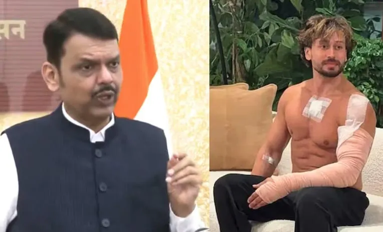 CM Fadnavis assures Tiger Shroff firing attackers to arrest soon