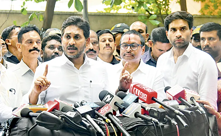 YS Jagan Seeks SEC Intervention Over Denial of Nominations to YSRCP Candidates