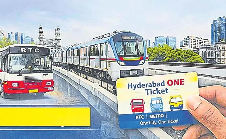 Hyderabad TSRTC Metro Common Travel Pass Me Ticket App