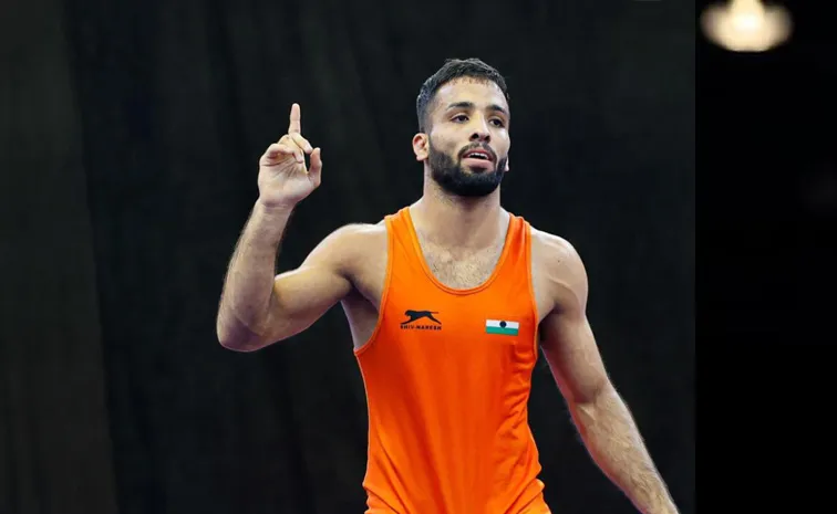 Sujeet Kalkal Won Gold Medal Men's 65kg freestyle-Wrestling-Asian Games 2026