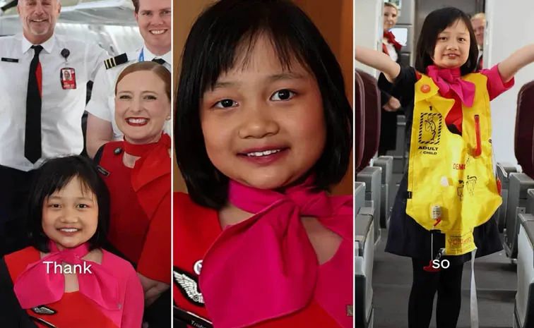 12 Year Old Becomes Flight Attendant For A Day Goes Viral