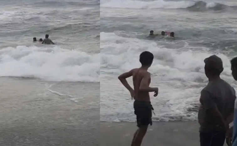 Rushikonda Beach Tragedy Missing Student Father Appeals from Abu Dhabi