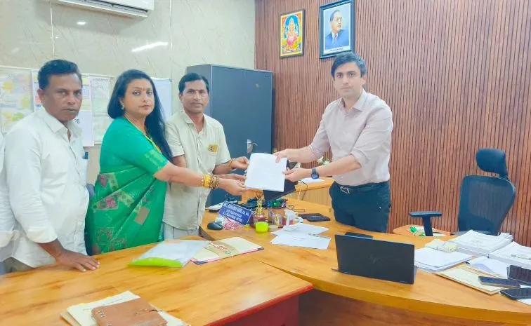 RK Roja lodges complaint with Election Officer
