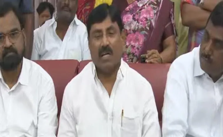 Ysrcp Leader Ravindranath Reddy Fires On Chandrababu Govt Conspiracy